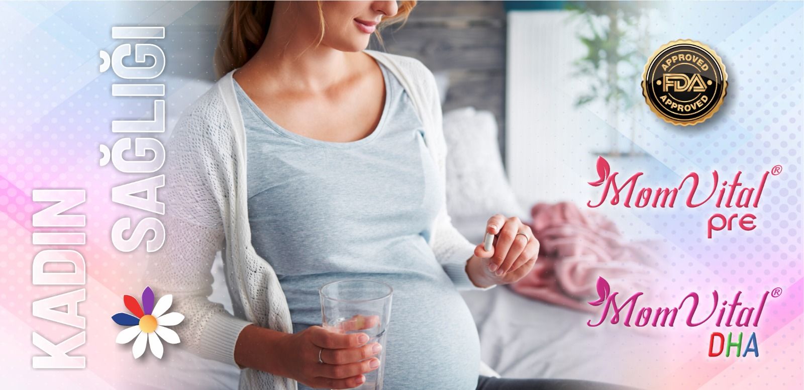 Kadın sağlığı: MomVital PRE, PLUS ve DHA